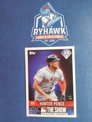 2021 Topps On-Demand MLB The Show #26 Hunter Pence Giants