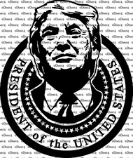 Donald J Trump President of the United States Vinyl Decal MAGA