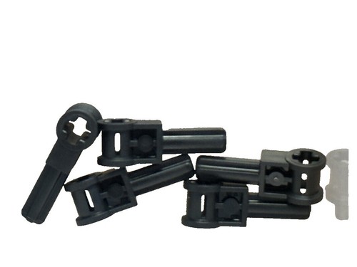 LEGO-NEW-#57585-BLACK-AXLE HUB CONNECTOR W/ 3 AXLES-10 PIECES | eBay