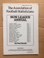 Association Football Statisticians Non League Annuals 1 and 2