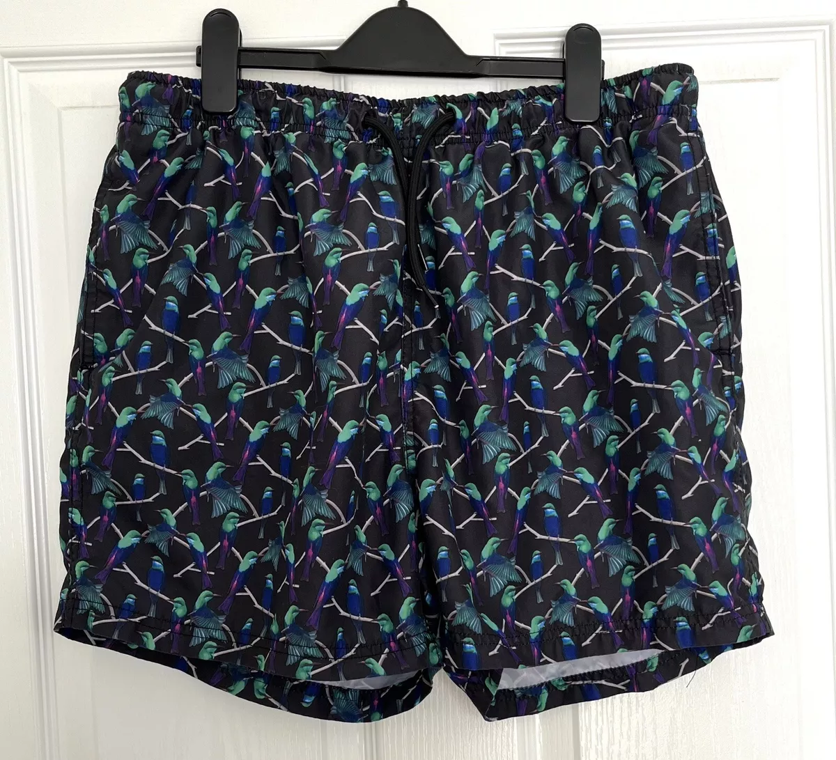 Mens swim shorts sales with built in brief
