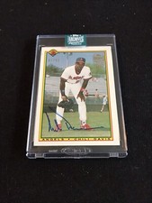 Chili Davis Auto 2024 Topps Archive 61/81 Signatures 1990 Bowman #301