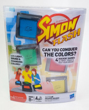 Simon Flash Electronic Light Up Puzzle Cube Game with Case Hasbro Sealed Package