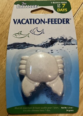Penn Plax Pro Balance Crab Shape 7 Day Vacation Feeder