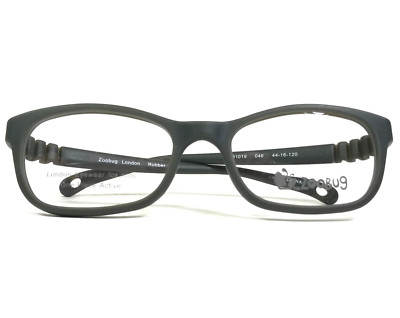 Zoobug Kinder Brille Rahmen ZB1019 046 Matt Grau Gummi Falzlos 44-16-120