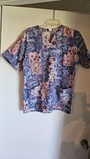 SCRUB TOP for women made by Barco. Barely worn.