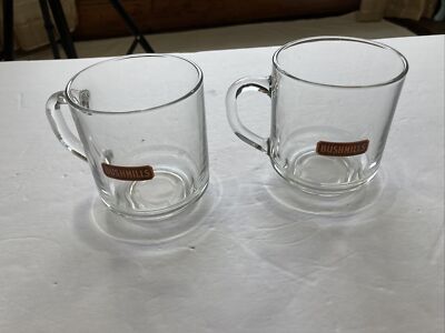 Bushmills Glass Mugs (2)
