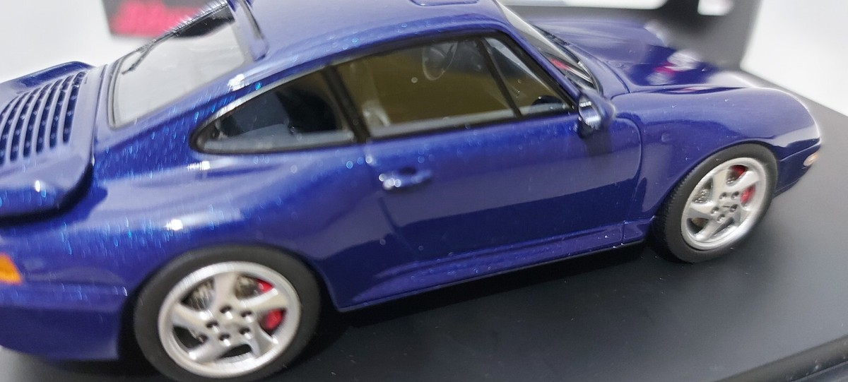 Porsche 911 (993) Turbo 1995 Blue 1:43 Schuco Pro.R 450887500