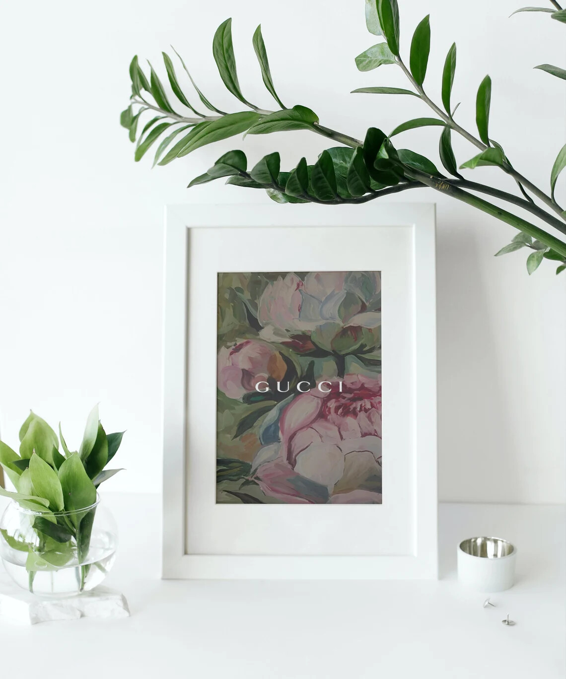 Floral Designer Fashion Editorial Poster Premium Quality Choose your Size