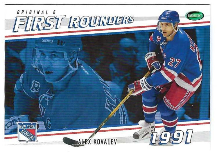 2003 Parkhurst Original Six -New York #NY15 -1991 First 2003 Parkhurst Original Six -New York #NY15 -1991 First