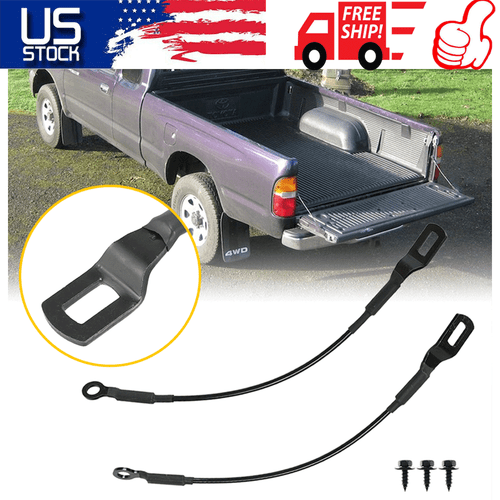 Pair (2) Rear Tailgate Cables Straps Set For 1995-2004 Toyota Tacoma US - Picture 21 of 21
