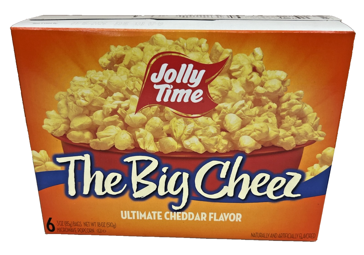 Jolly Time The Big Cheez Ultimate Cheddar Flavor Microwave Popcorn