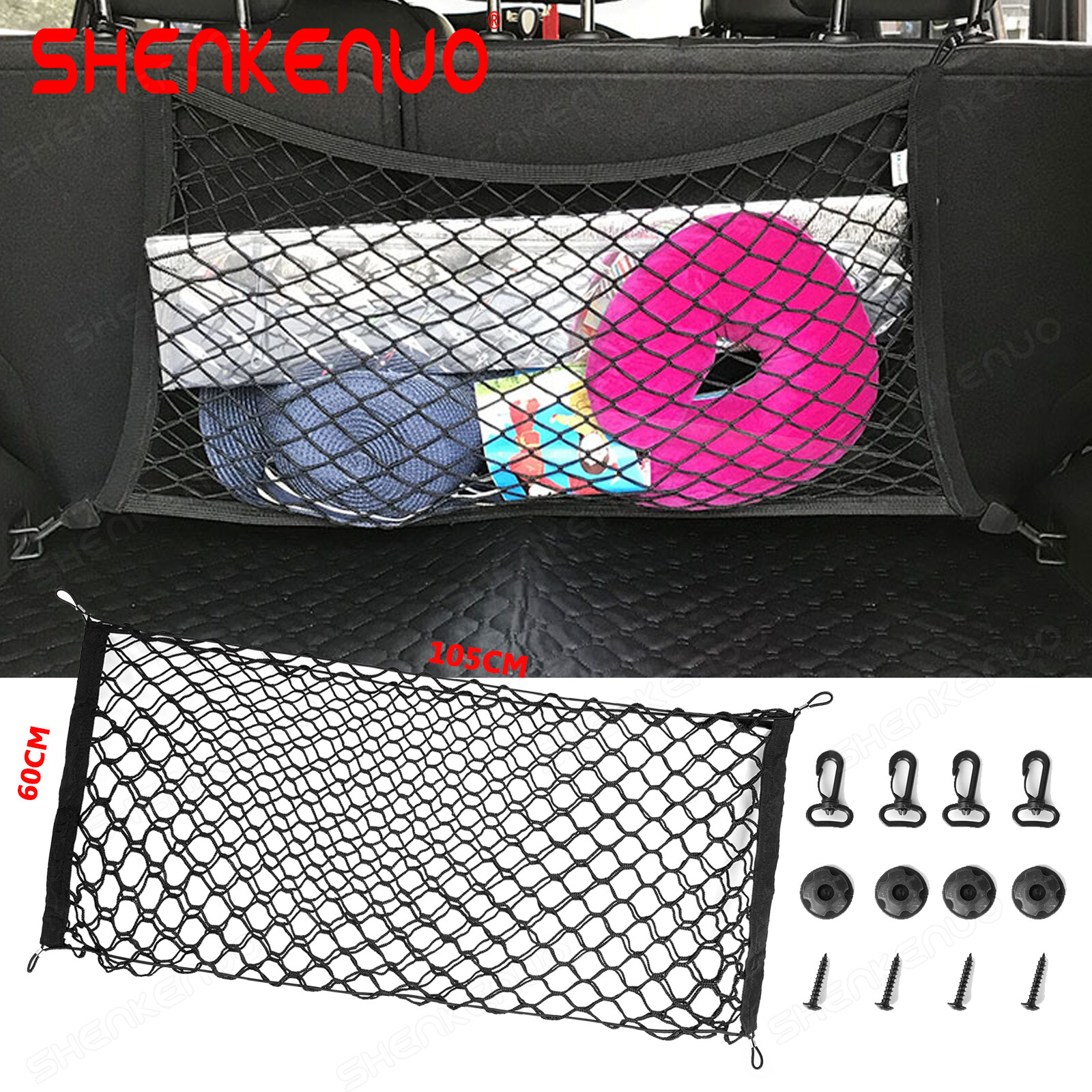 Trunk Envelope Cargo Storage Black New Nylon 1x For Nissan Pathfinder 2022-2023