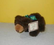 Russ Berrie Grizzby Grizzly Bear Cub 6" Jointed Stuffed Plush w/ Tag