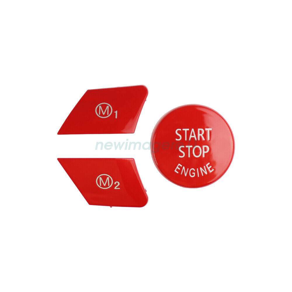 Car Steering Wheel Buttons M1 M2 with Engine Start Stop Button for BMW