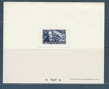 * épreuve de luxe timbre France François René de Chateaubriand  1948 num 816