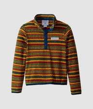 70 Obermeyer Kids' Unisex Blue Boulder Fleece Pullover Sweater XS