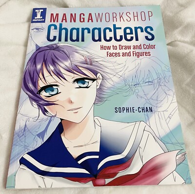 Impact Books, Manga Workshop Characters Softcover Instructional Book, 2015