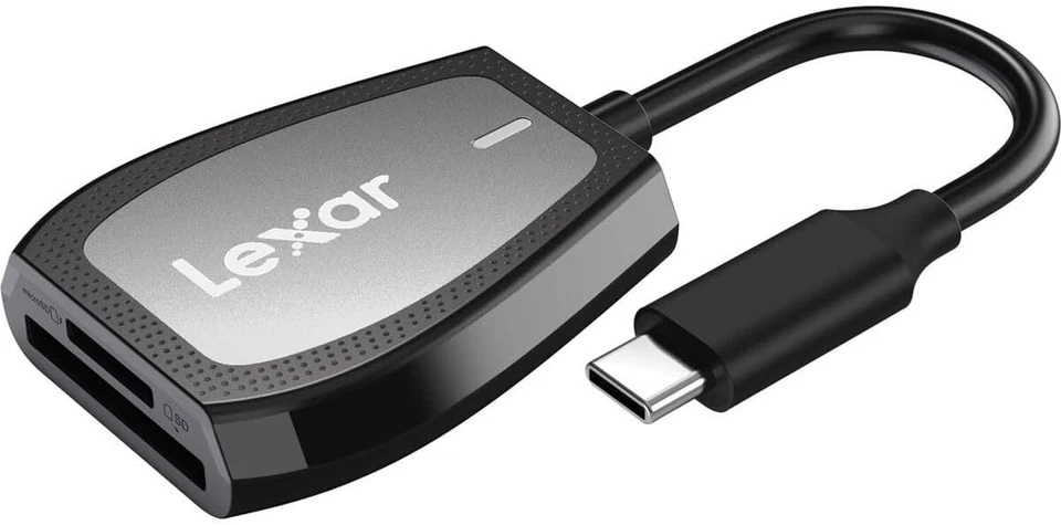 USB-C Card Reader SD MicroSD UHS-II UHS-I Support Fast Data Transfer 312MBs - Image 3 of 4