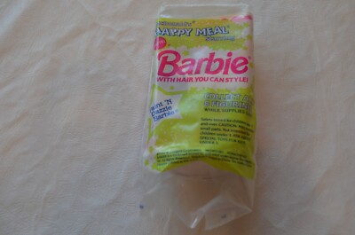 McDonalds Barbie with Hair You Can Style! Paint 'n Dazzle Barbie Collectible