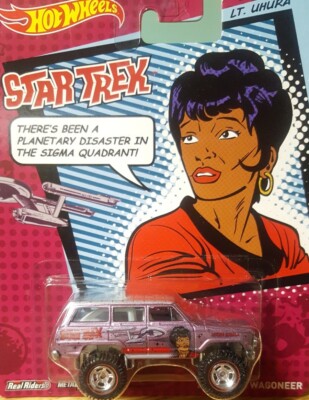 ホットウィール '88 ジープ ワゴニア スタートレック Hot Wheels Pop Culture STAR TREK 1988 Jeep Wagoneer Lt. Uhura 2013