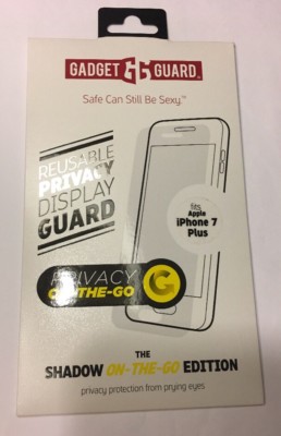 Gadget Guard Shadow On The Go Reusable Privacy Sceeen Guard, iPhone 8+/7+/6S+/6+