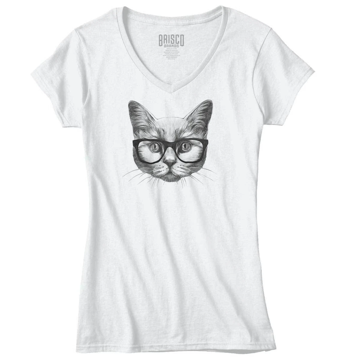 GLASSES MEME CAT SHIRT' Women's T-Shirt