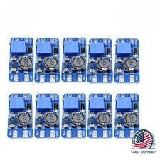 10PCS MT3608 DC-DC Step-Up Voltage Booster Module 2-24V Input to 5-28V 2A Output