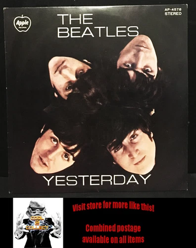 The Beatles – Yesterday - 7" single Japan press (1973)