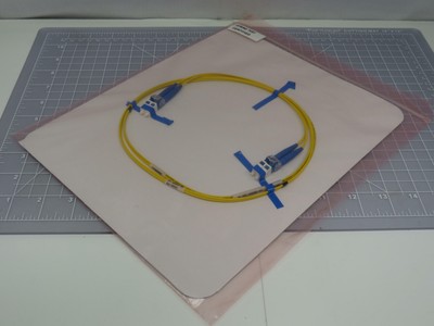 LOT OF 15 COMMSCOPE QFPC-MKKSMPB-004F 300001733015 YELLOW CABLE ASSEMBLY TYPE = 