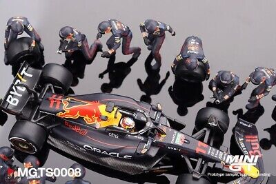 Mini GT 1:64 Red Bull Racing RB18 #11 Sergio P. 2022 Pit Mini GT 1:64 Red Bull Racing RB18 #11 Sergio P. 2022 Pit