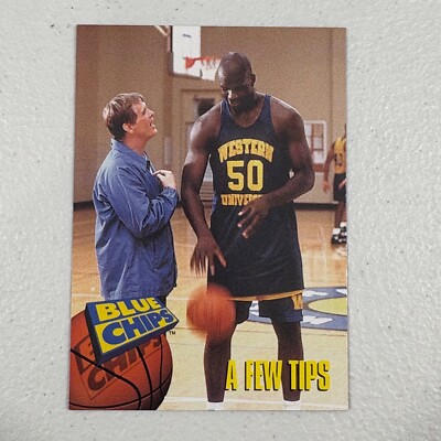 1994 Skybox  Blue Chips SHAQUILLE O'NEAL Card #35 A Few Tips Card HOF
