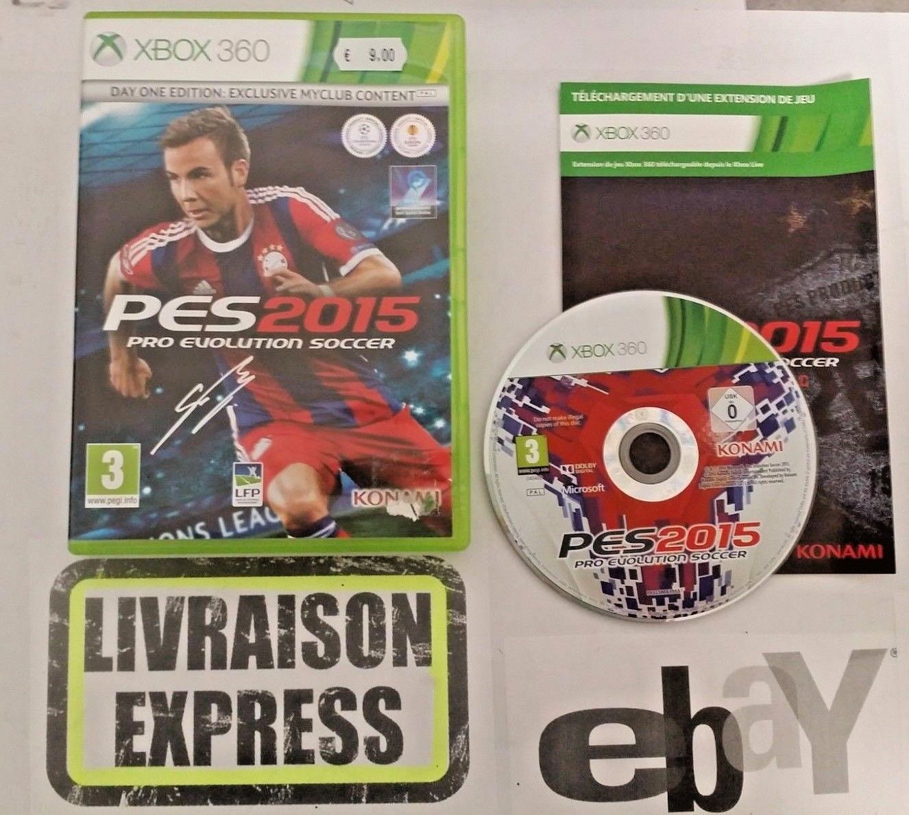 PRO EVOLUTION SOCCER 2015 - XBOX 360 - JEU FR