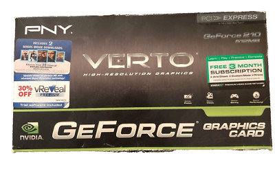 GeForce 210 512MB PNY Verto Graphics Card