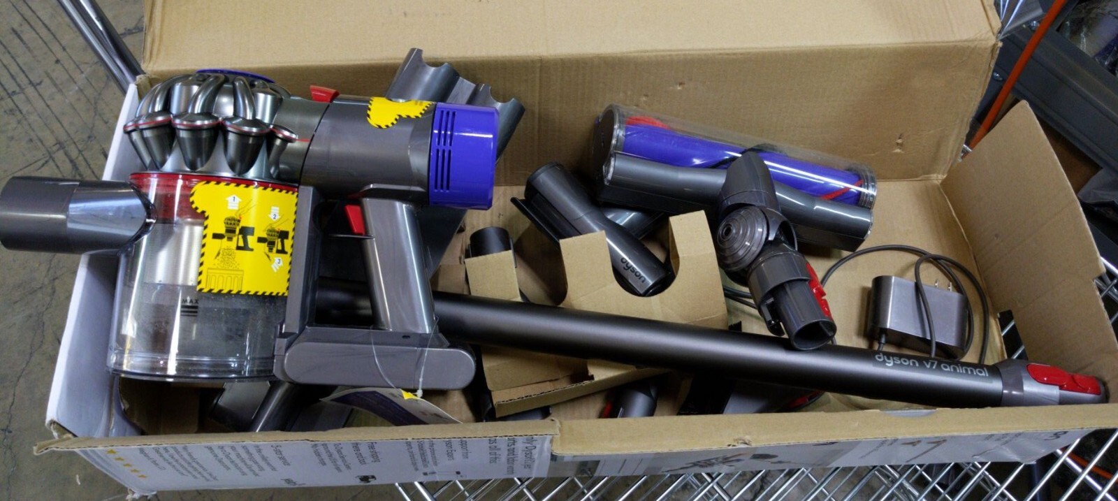 Dyson V7 Animal CordFree Stick Vacuum Model24520201 Iron