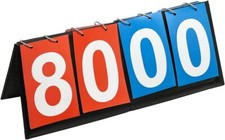 Scoreboard Score Keeper Score Flipper Table Top Scoreboard For Basketball Tennis