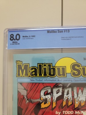 アメコミリーフ Malibu Sun #13 CGC 8.0