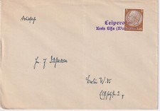 DR / Bes. Geb. WK II/Notstempel Leiperode Kr Lissa/Wartheland  (P8.334)
