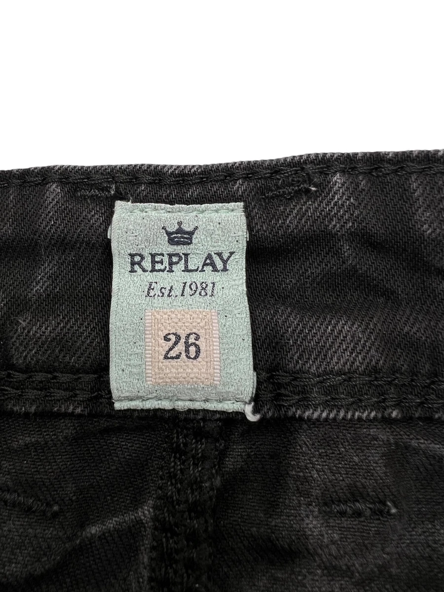 Replay Falda De Mezclilla Para Dama Talla W28