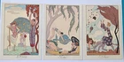 NEW POSTCARDS - 3 CP BY GEORGES BARBIER (reproduction)