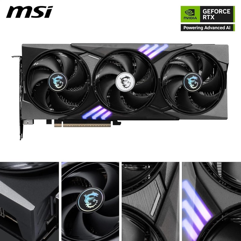 MSI GeForce RTX 5060 Ti Gaming Trio OC 16GB Graphics Card GDDR7/PCI Express 5.0