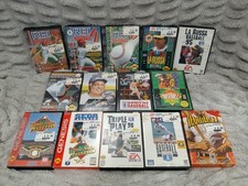 Sega Genesis Sport Lot of 14 Baseball Games RBI, Larussa, World Seies, and More