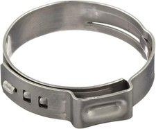 Size 1-1/2" 38.5 mm Oetiker Stepless Ear Clamps, 10-Pack Single Ear Hose Clamp