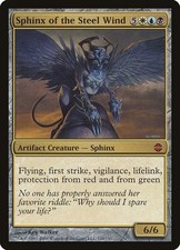 1x Sphinx of the Steel Wind LP Eng MTG - Alara Reborn