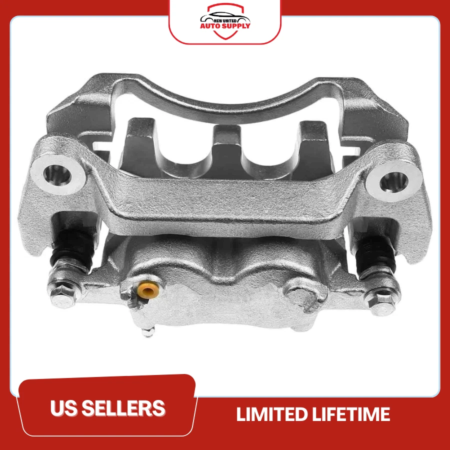 Pinza de freno delantera izquierda con soporte para Chevy W5500 4500 Tiltmaster Isuzu GMC Foto 2 de 3