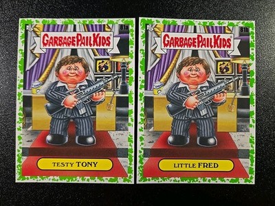 SP Green Scarface Al Pacino Say Hello to My Lil Friend Garbage Pail Kids Card