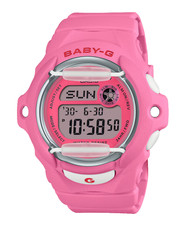 Casio G-Shock Baby-G Digital Watch Pink Resin BG-169CH-4