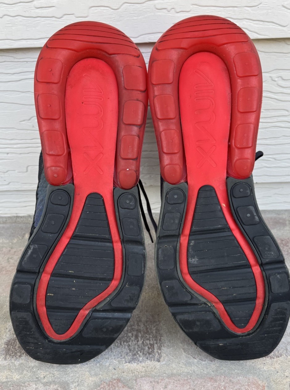 Nike Air Max 270 Reflective Black Safari Habanero Red Men 15 Sneakers BQ6525-001 thumbnail 7