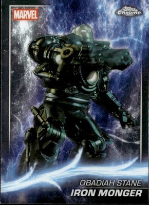 2025 Topps Marvel Chrome Obadiah Stane Iron Monger #3 Trading Card