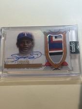 Sammy Sosa 2024 Topps Dynasty Auto Autograph Game Worn Patch Texas Rangers 6/10